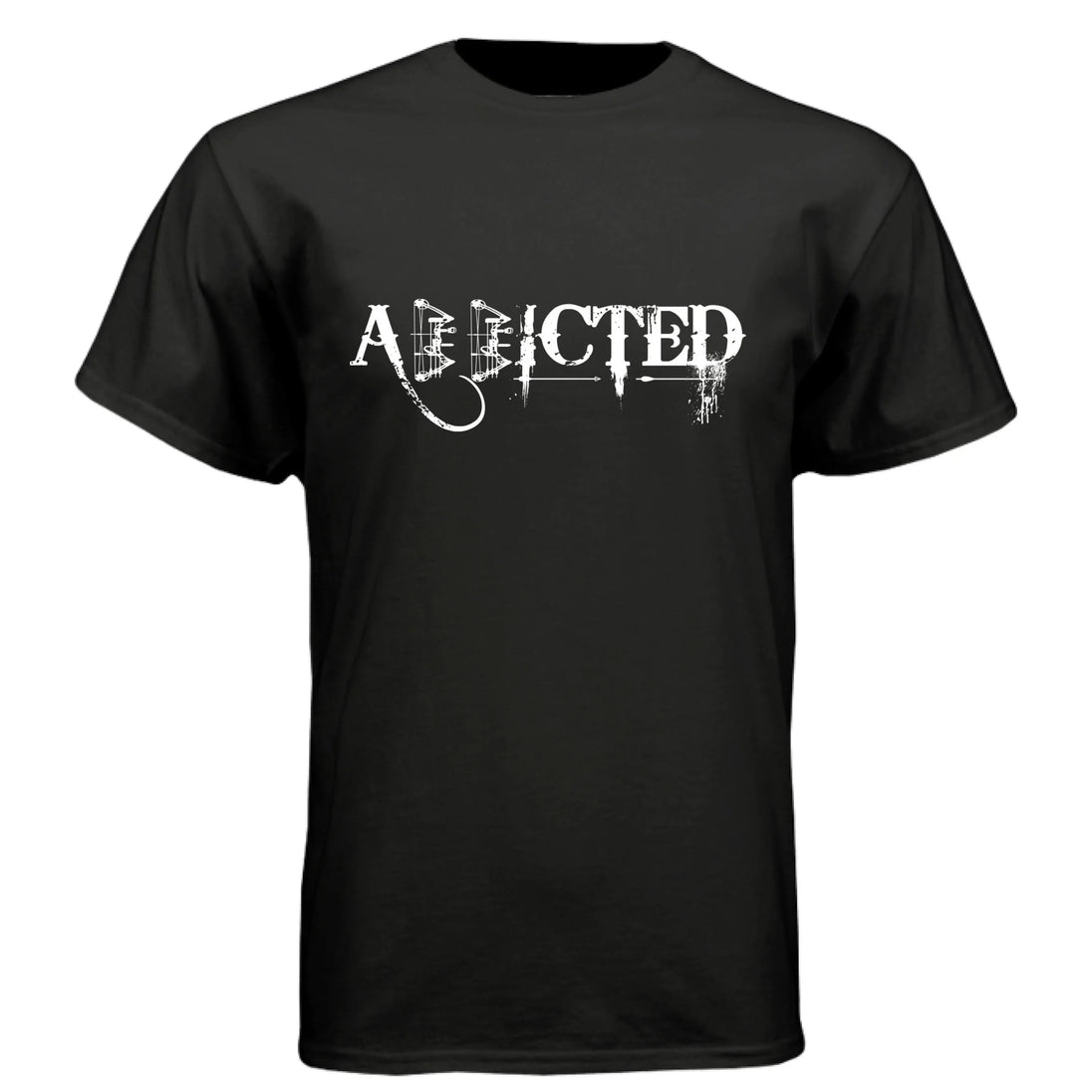 ADDICTED Bowhunter Lifestyle Graphic T-Shirt - Faith Forged Designs