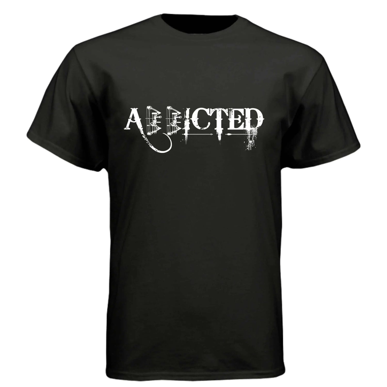 ADDICTED Bowhunter Lifestyle Graphic T-Shirt - Faith Forged Designs