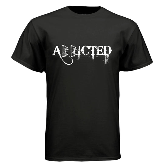 ADDICTED Bowhunter Lifestyle Graphic T-Shirt - Faith Forged Designs