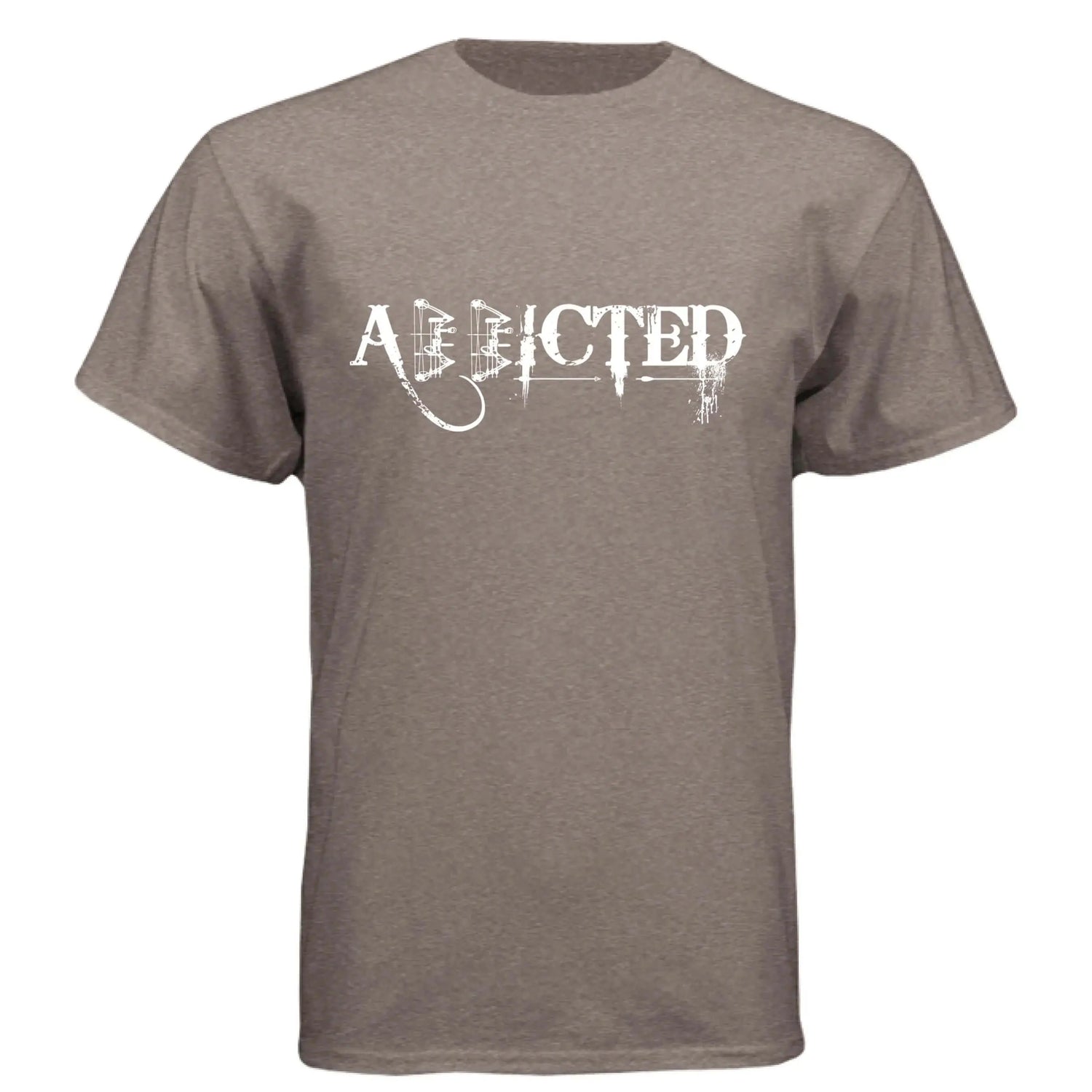 ADDICTED Bowhunter Lifestyle Graphic T-Shirt - Faith Forged Designs
