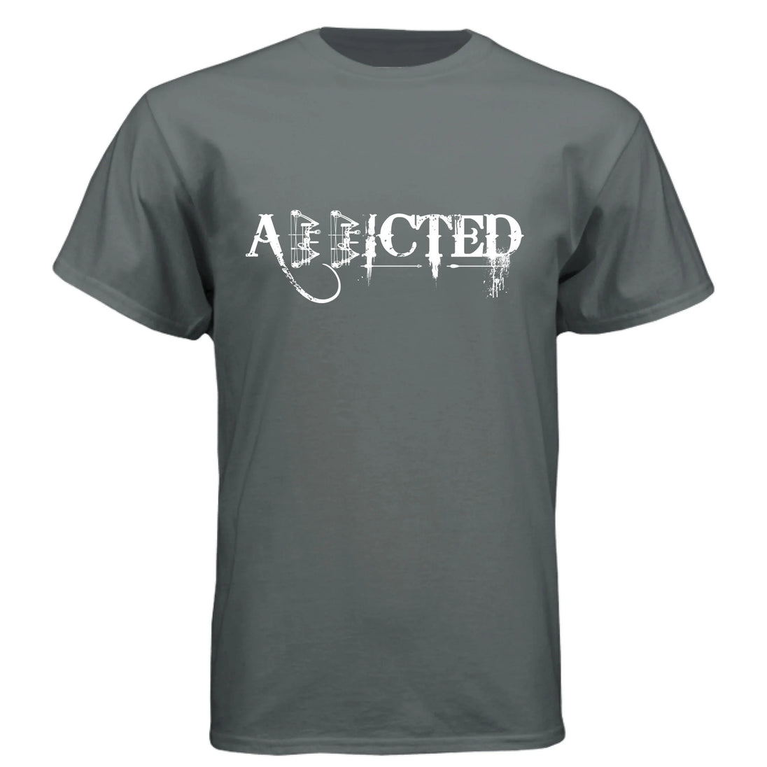 ADDICTED Bowhunter Lifestyle Graphic T-Shirt - Faith Forged Designs