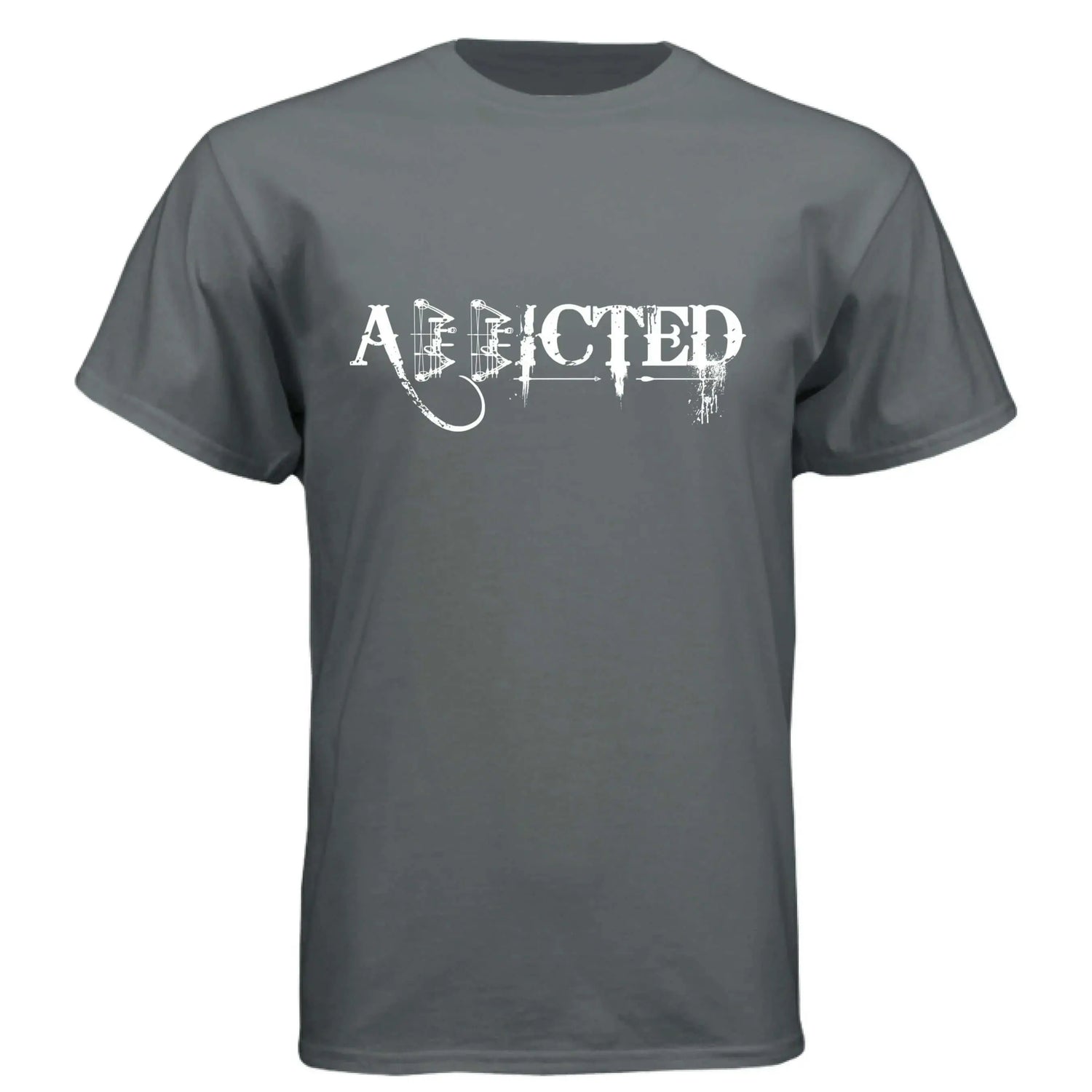 ADDICTED Bowhunter Lifestyle Graphic T-Shirt - Faith Forged Designs