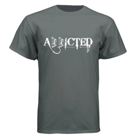 ADDICTED Bowhunter Lifestyle Graphic T-Shirt - Faith Forged Designs