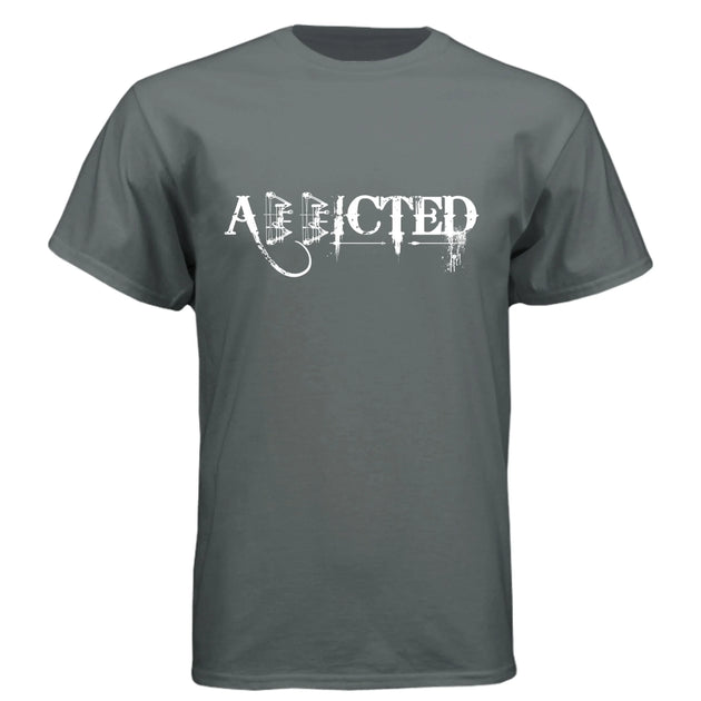 ADDICTED Bowhunter Lifestyle Graphic T-Shirt - Faith Forged Designs