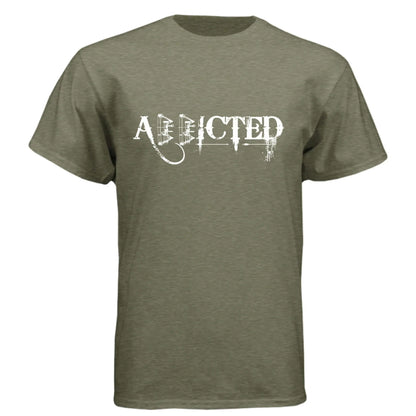 ADDICTED Bowhunter Lifestyle Graphic T-Shirt - Faith Forged Designs