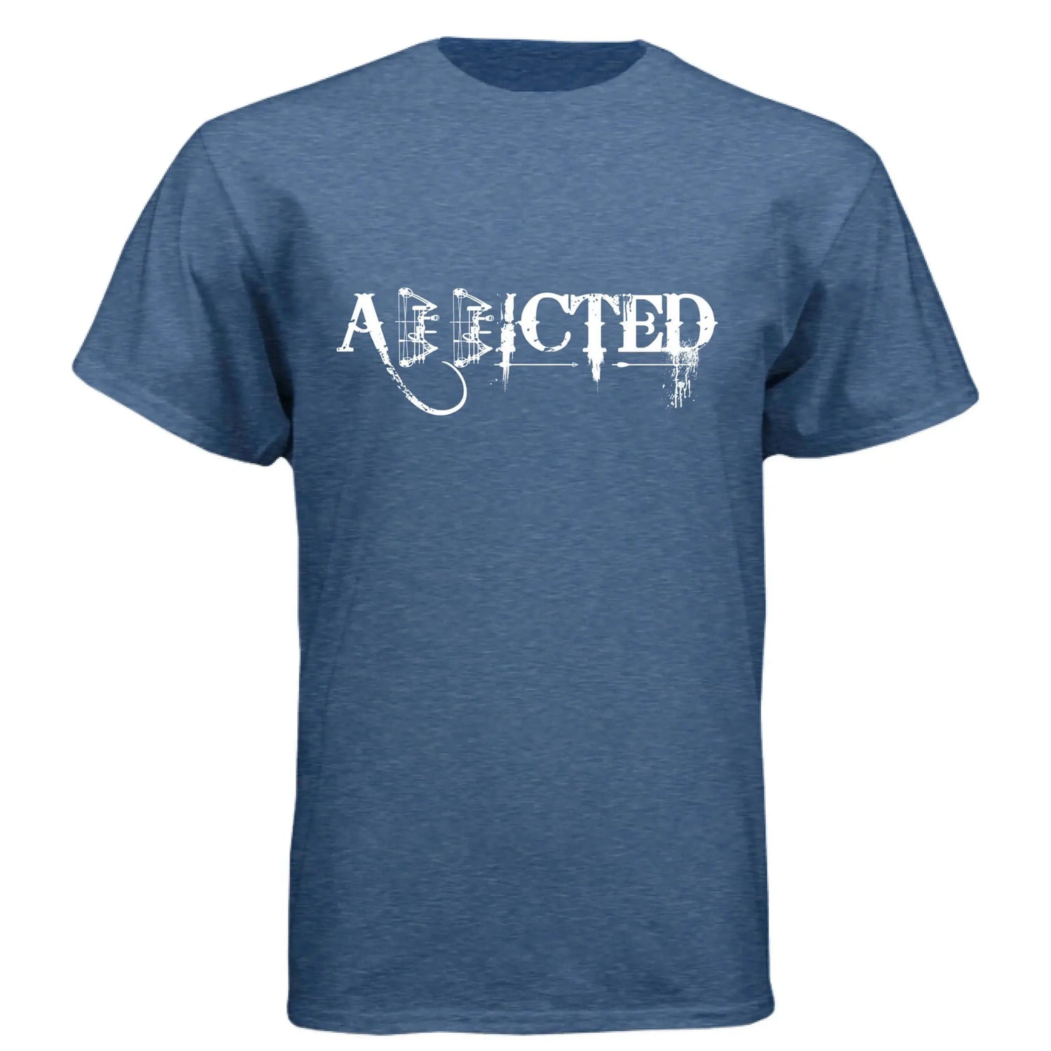 ADDICTED Bowhunter Lifestyle Graphic T-Shirt - Faith Forged Designs