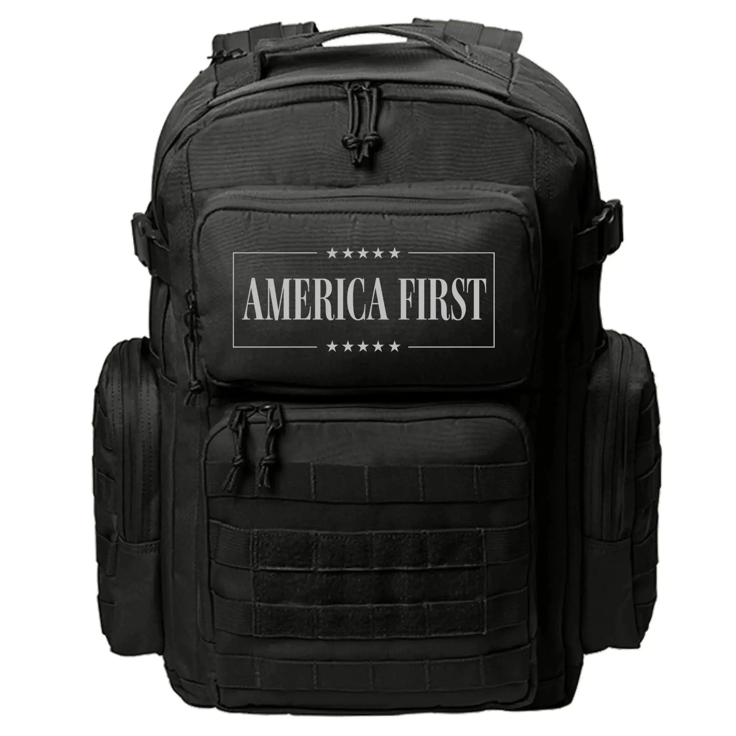 America First Tactical MOLLE Backpack - Faith Forged Designs