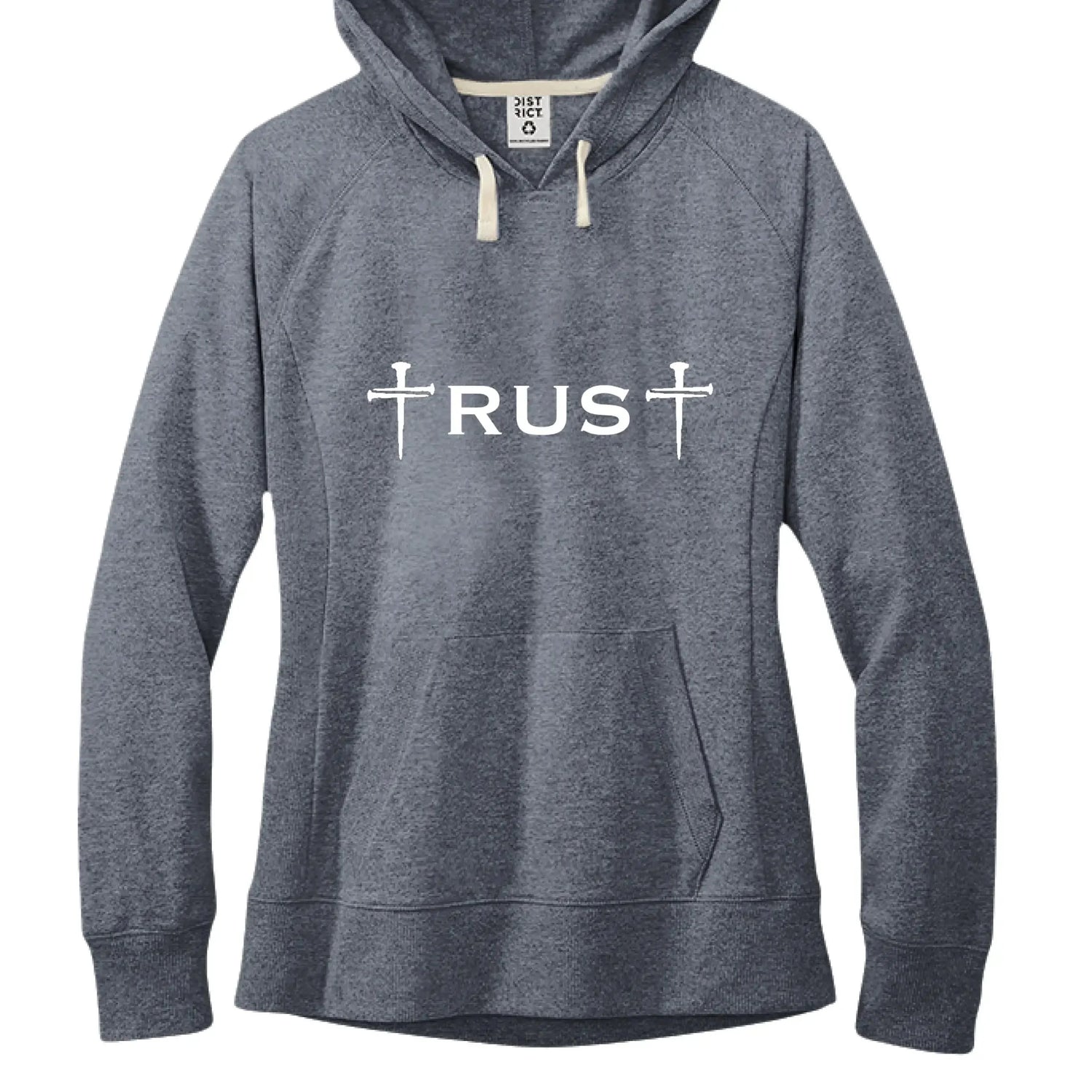 Trust God 3 Nail Cross Women&