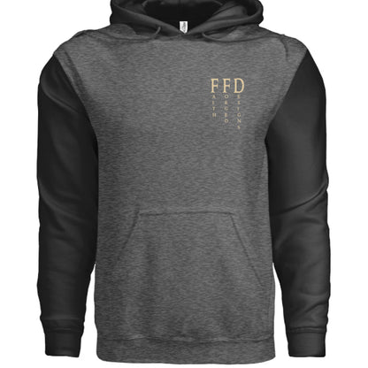 Charcoal Heather/ Black - FRONT