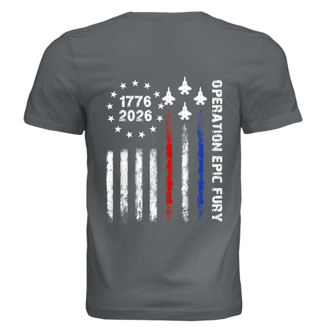 Solid Asphalt Triblend - BACK