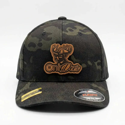 OnlyDeer Original Camo FLEXFIT Hat - Faith Forged Designs