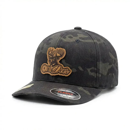 OnlyDeer Original Camo FLEXFIT Hat - Faith Forged Designs